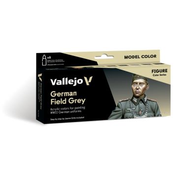 German Field Grey by Jaume Ortiz: Model Color Set - Vallejo 18ml