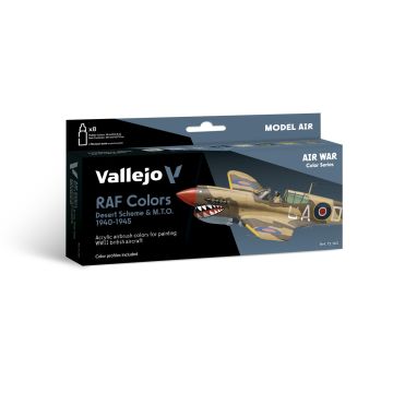 WWII RAF Desert 1940-1945: Model Air Set - Vallejo 18ml