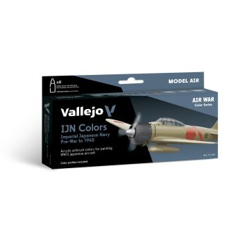 Imperial Japanese Navy (IJN) Colors PreWar to 1945: Model Air Set - Vallejo 18ml