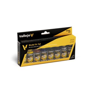 Basic Colors: Model Air Set - Vallejo 18ml