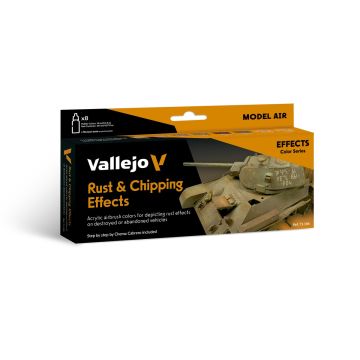 Rust & Chipping Effects: Model Air Set - Vallejo 18ml