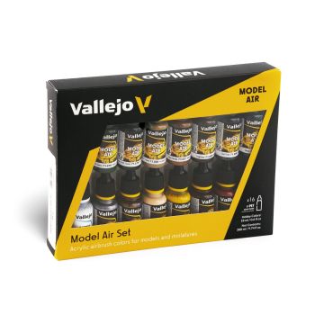 Railway Colors Europe: Model Air Set - Vallejo 18ml