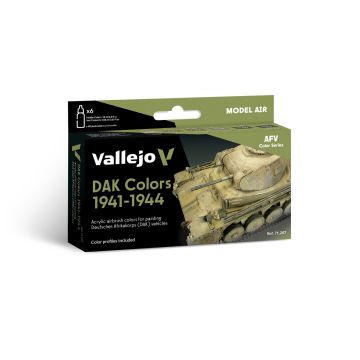 DAK Colors 1941-1944: Model Air Set - Vallejo 18ml