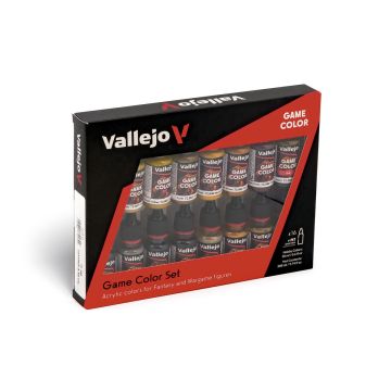 Leather & Metal: Game Color Set - Vallejo 18ml
