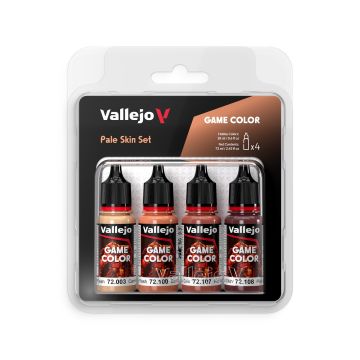 Pale Skin: Game Color Set - Vallejo 18ml