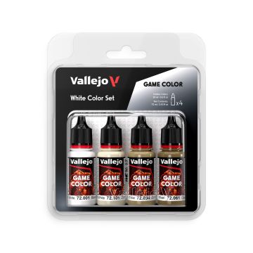 White Color: Game Color Set - Vallejo 18ml