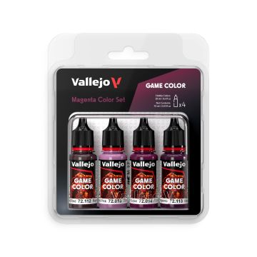 Magenta Color: Game Color Set - Vallejo 18ml