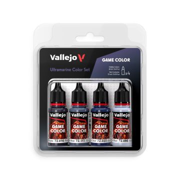 Ultramarine Color: Game Color Set - Vallejo 18ml