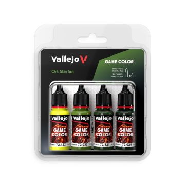 Ork Skin: Game Color Set - Vallejo 18ml