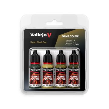 Dead Flesh: Game Color Set - Vallejo 18ml