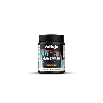 Black: Game Wash - Vallejo 200ml