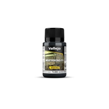 Black Splash Mud: Weathering FX - Vallejo 40ml