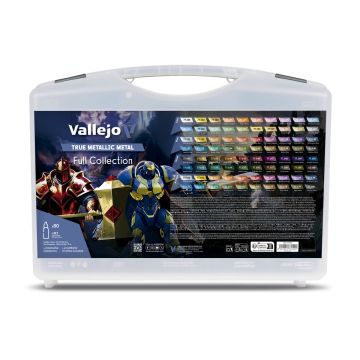 Color Case: True Metallic Metal Set - Vallejo 18ml