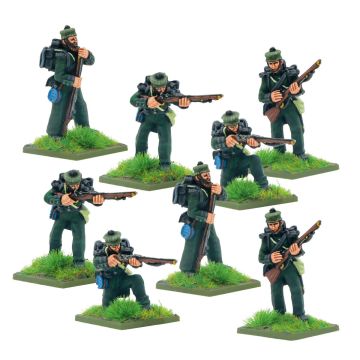 Crimean War: British Rifle Brigade in Forage Caps