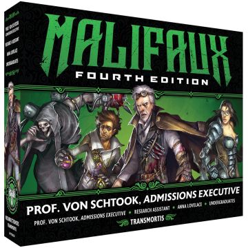 Prof. Von Schtook, Admissions Executive - Malifaux 4th Edition