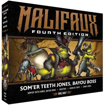 Som'er Teeth Jones, Bayou Boss - Malifaux 4th Edition