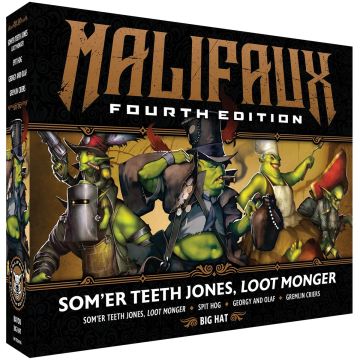 Som'er Teeth Jones, Loot Monger - Malifaux 4th Edition